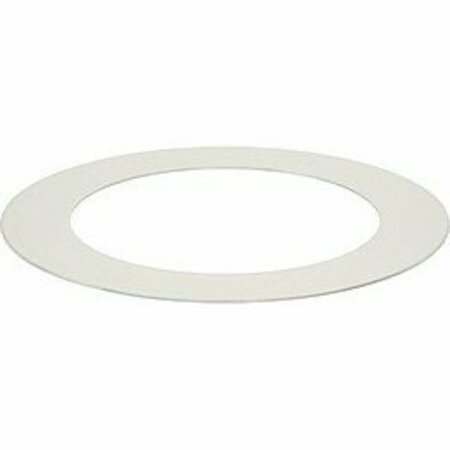 BSC PREFERRED 1008-1010 Carbon Steel Ring Shims 0.1 mm Thick 25 mm ID, 5PK 3088A994